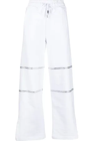 GCDS Rhinestone-embellished trousers