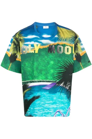 Etro Graphic-print short-sleeved T-shirt