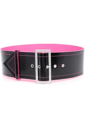 Serafini Wide buckle belt