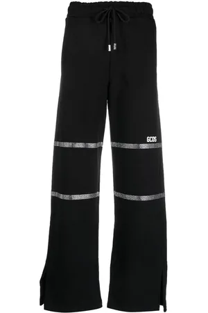 GCDS Rhinestone-embellished trousers