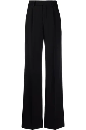 Saint Laurent High-waisted wide-leg trousers