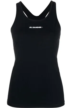 Jil Sander Logo-print tank top
