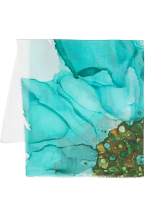 Faliero Sarti Tiffany watercolour floral-print scarf