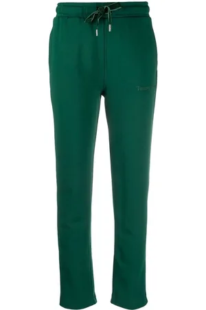 Tommy Hilfiger Logo-embroidery cotton sweatpants