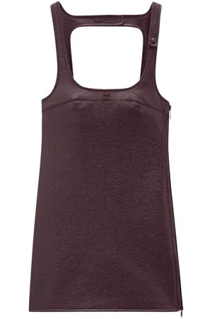 Courrèges Re-Edition vinyl mini dress