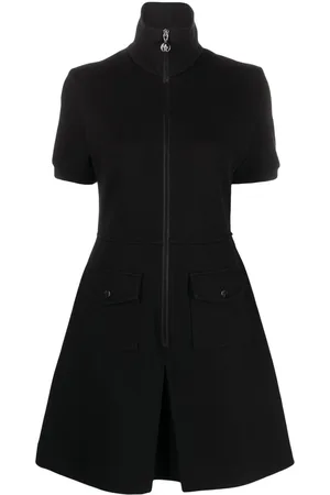 Moncler Zipped short-sleeved minidress