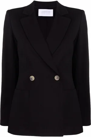 Harris Wharf London Notched-lapel double-breasted jacket