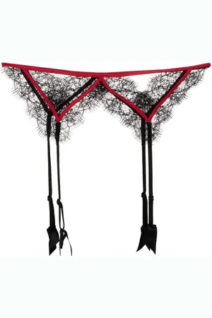 Kiki de Montparnasse Lace detailing garter belt