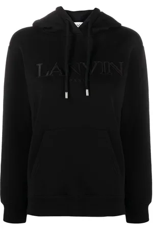 Lanvin Logo-print drawstring hoodie