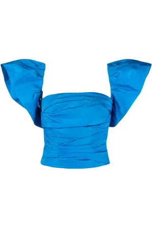 Pinko Detachable-sleeve ruched top