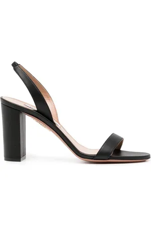 Aquazzura 95mm open-toe leather sandals