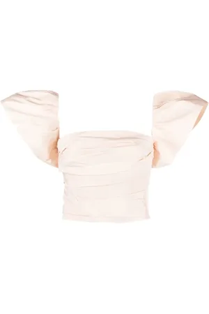 Pinko Ruched gathered blouse