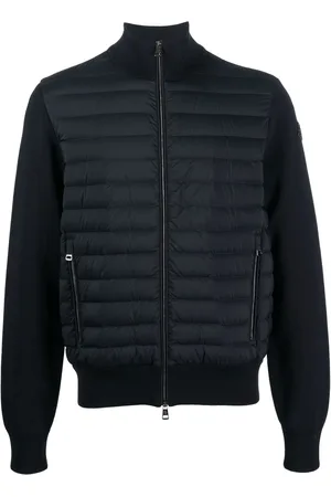 Moncler Padded contrast-sleeve jacket
