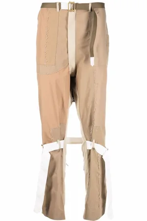 Children Of The Discordance Straight-leg panelled trousers