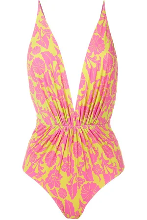 CLUBE BOSSA Clavert printed swimsuit