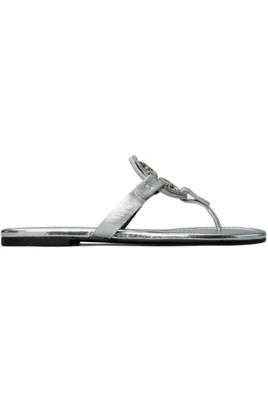 Tory Burch Miller pave logo sandals