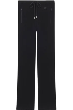 Courrèges Iconique rib knit trousers
