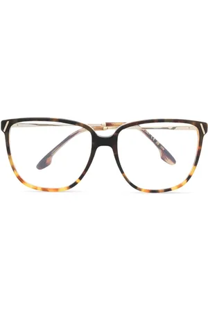 Victoria Beckham Tortoiseshell-effect frame glasses