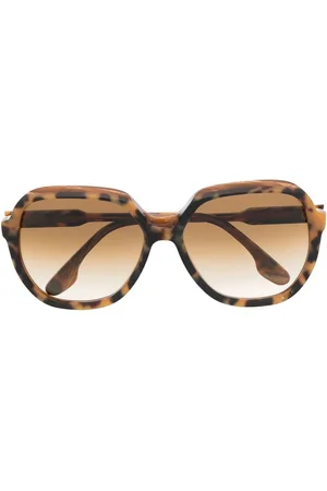 Victoria Beckham Oversized tortoiseshell-frame sunglasses