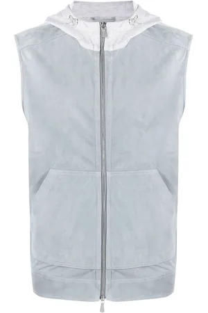 ELEVENTY Pouch-pocket hooded gilet