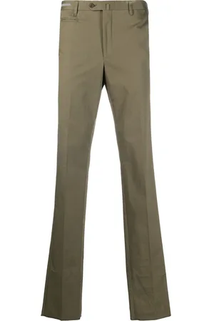 corneliani Pressed-crease tailored trousers
