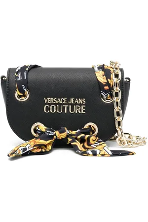 VERSACE Baroque-print detail shoulder bag
