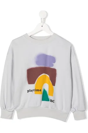 Bobo Choses Graphic-print crew neck jumper