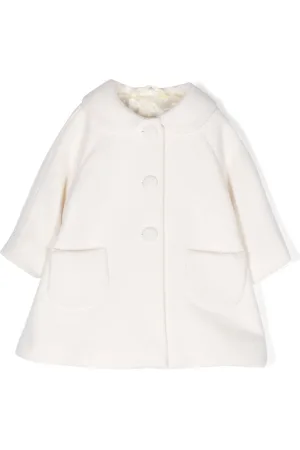 Il gufo Peter Pan-collar coat