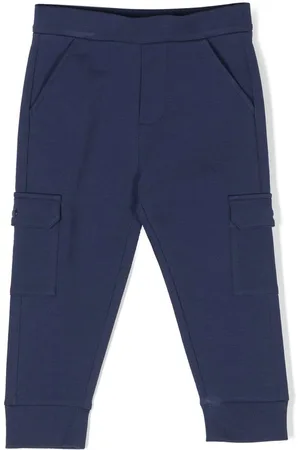 Moncler Logo-patch cargo trousers