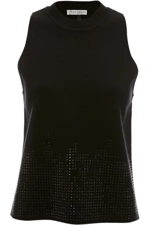 J.W.Anderson Studded knitted tank top