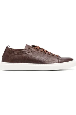 HENDERSON BARACCO Leather low-top sneakers
