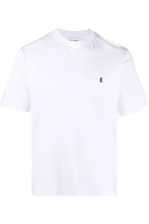 Etudes Logo-embroidered organic cotton T-shirt