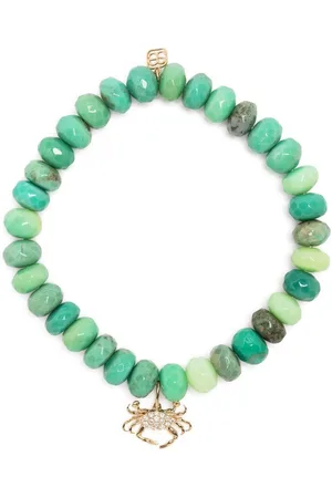 Sydney Evan 14kt yellow gold beaded bracelet