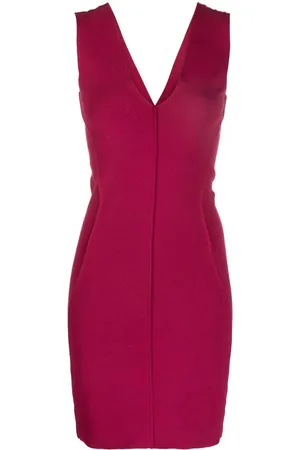 Rick Owens V-neck mini dress