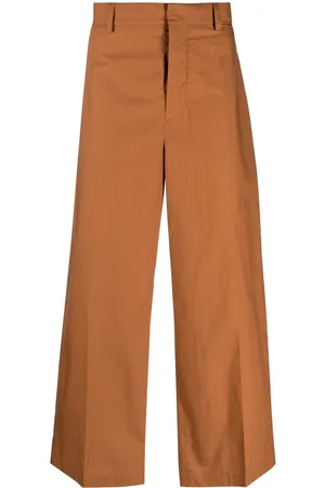 Nanushka Wide-leg cotton trousers