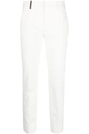 PESERICO SIGN High-waist tailored trousers
