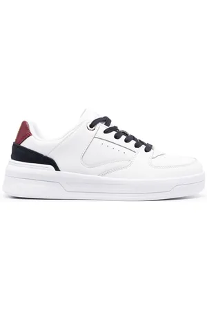 Tommy Hilfiger Monogram low-top leather sneakers
