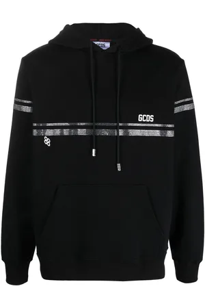 GCDS Crystal-embellished hoodie