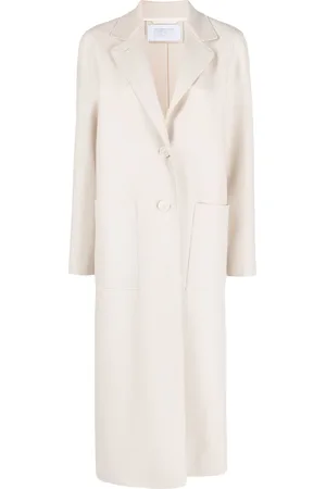 Harris Wharf London Side slit trenchcoat