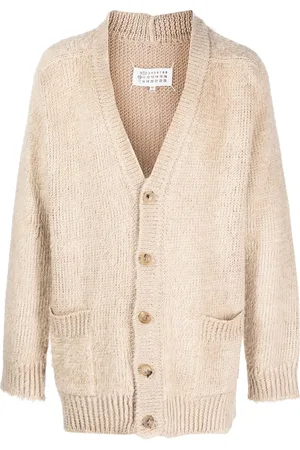 Maison Margiela V-neck brushed cardigan