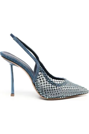 LE SILLA Gilda slingback embellished sandals