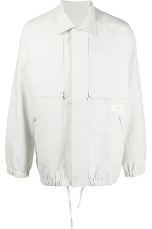 Y-3 Concealed front-fastening jacket