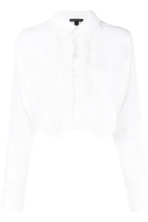 Kiki de Montparnasse Ruffled tuxedo shirt