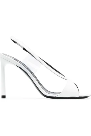 Sergio Rossi Open-toe leather 100mm sandals