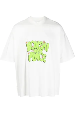 BONSAI Logo-print cotton T-shirt