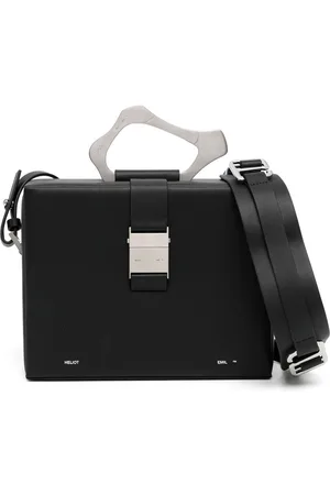 HELIOT EMIL Box leather shoulder bag