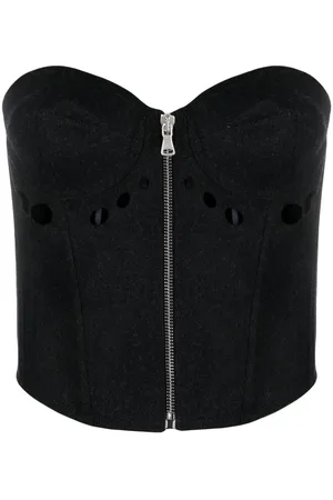 Jean Paul Gaultier Lace-up corset top