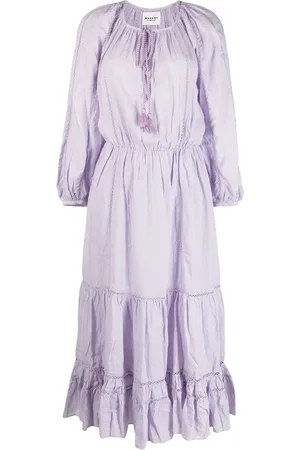 Marant Etoile Latifa flared midi dress