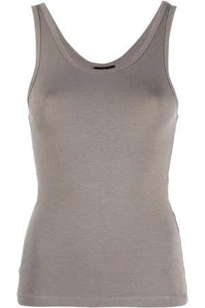 THOM KROM Contrast-stitching top