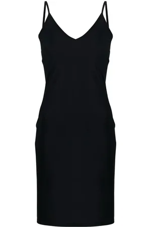 Jil Sander V-neck slip minidress